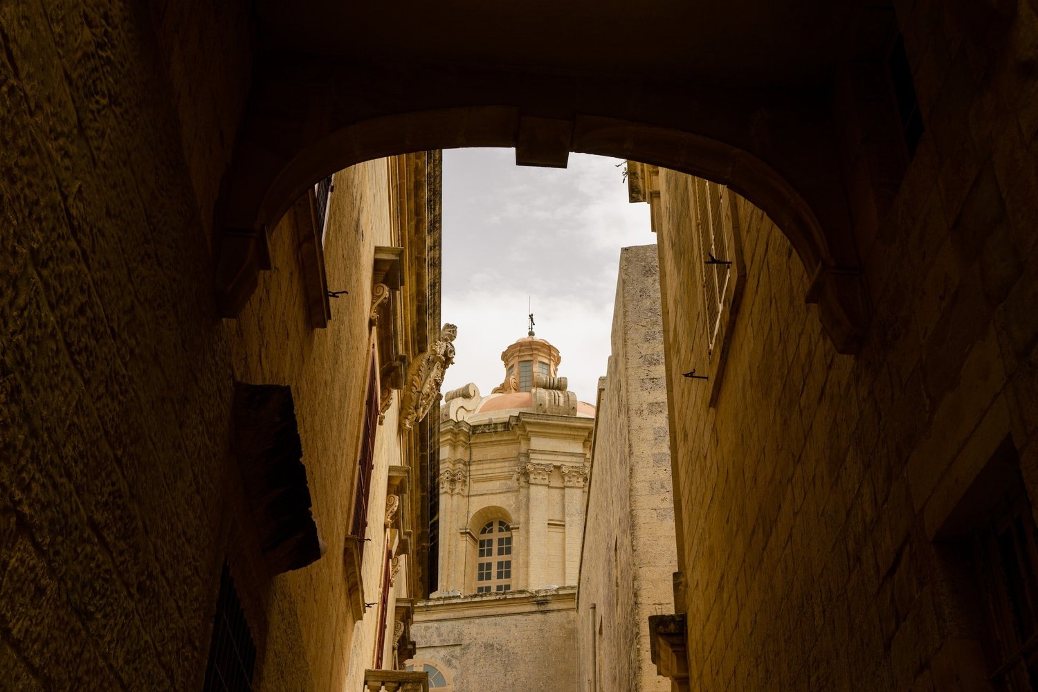 Bankgebäude in Malta