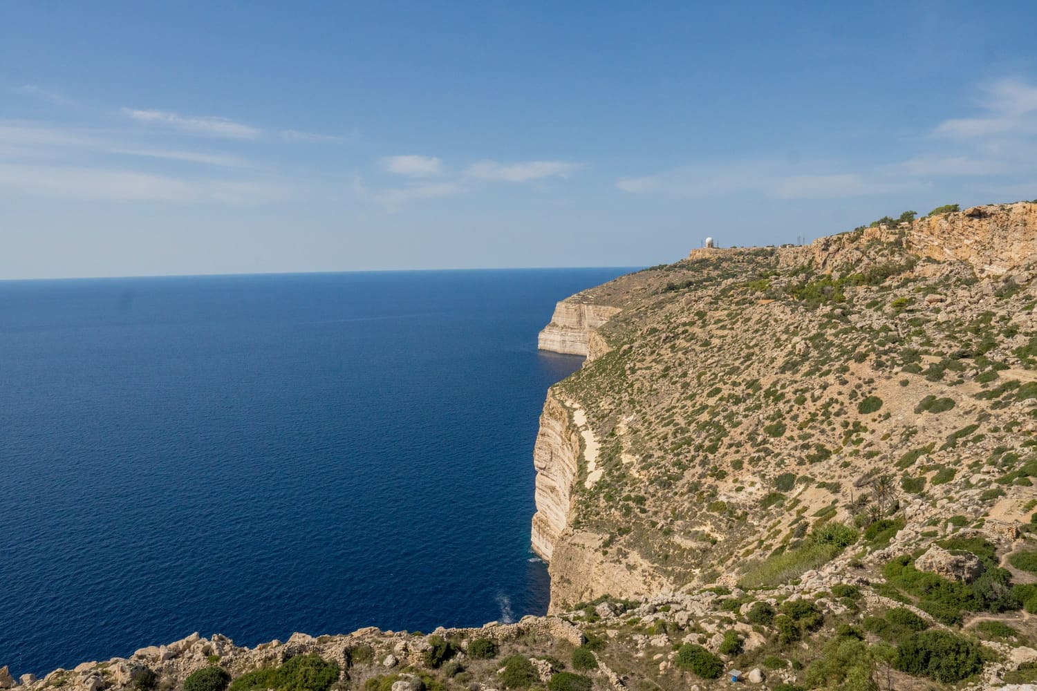 Dingli Cliffs an der Westküste Maltas