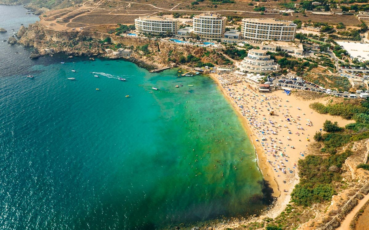 Der Strand der Golden Bay