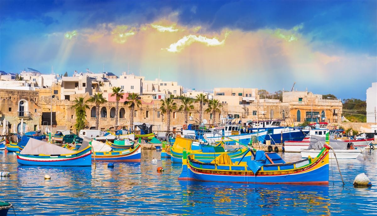 Der Hafen von Marsaxlokk